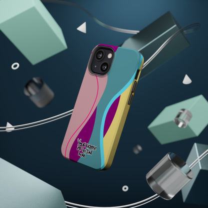 Abstract Colorwave Magnetic Impact Phone Case