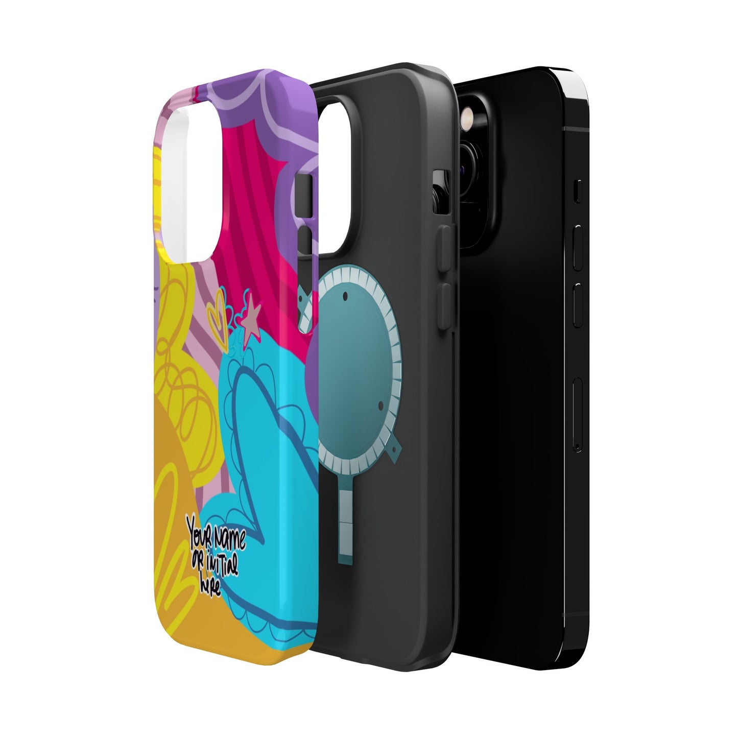 Floral Pop Magnetic Impact-Resistant Phone Case