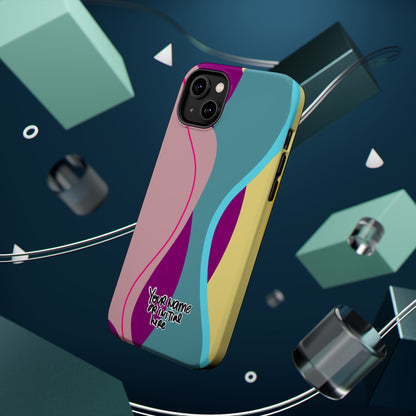 Abstract Colorwave Magnetic Impact Phone Case
