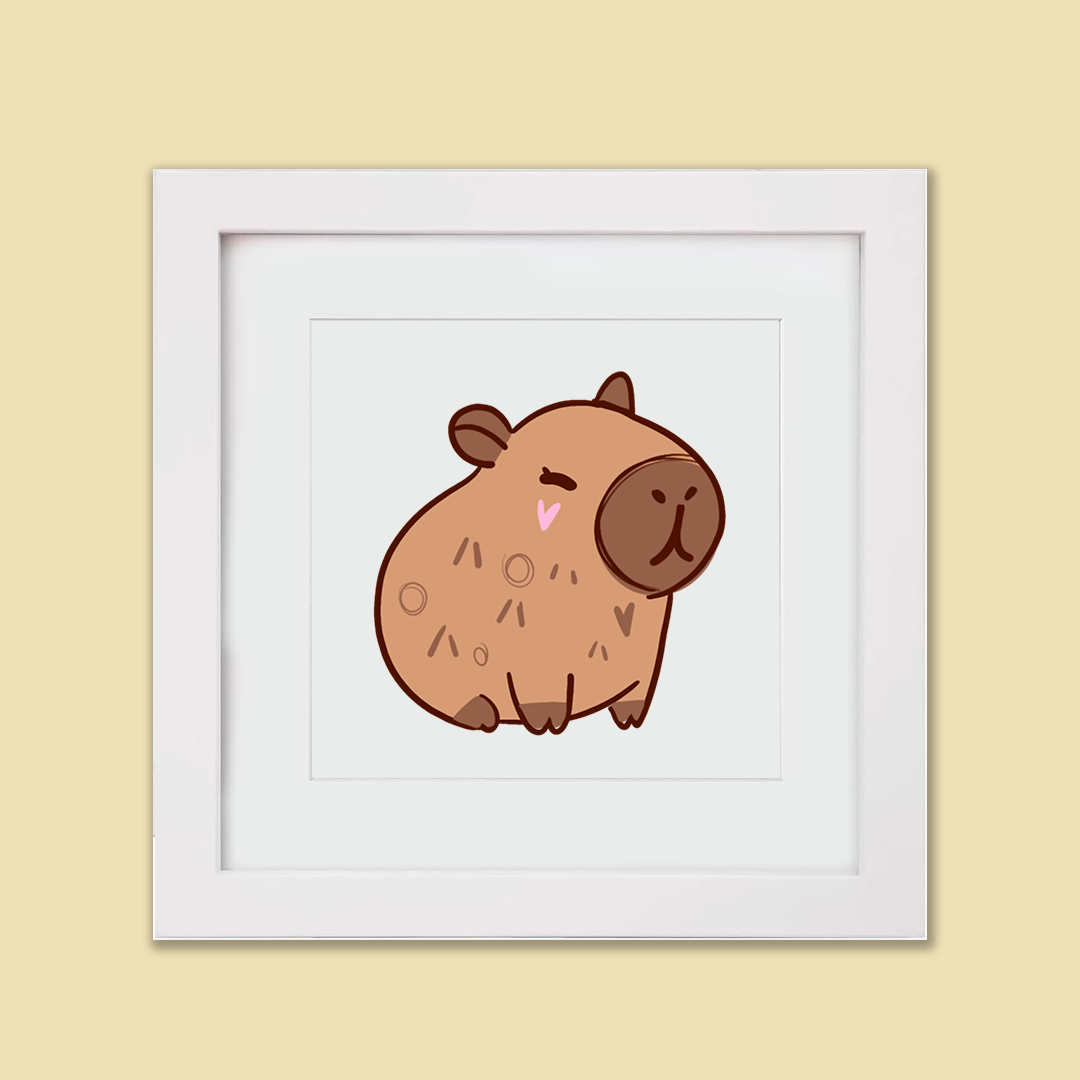 Chigüire Framed Wall Art