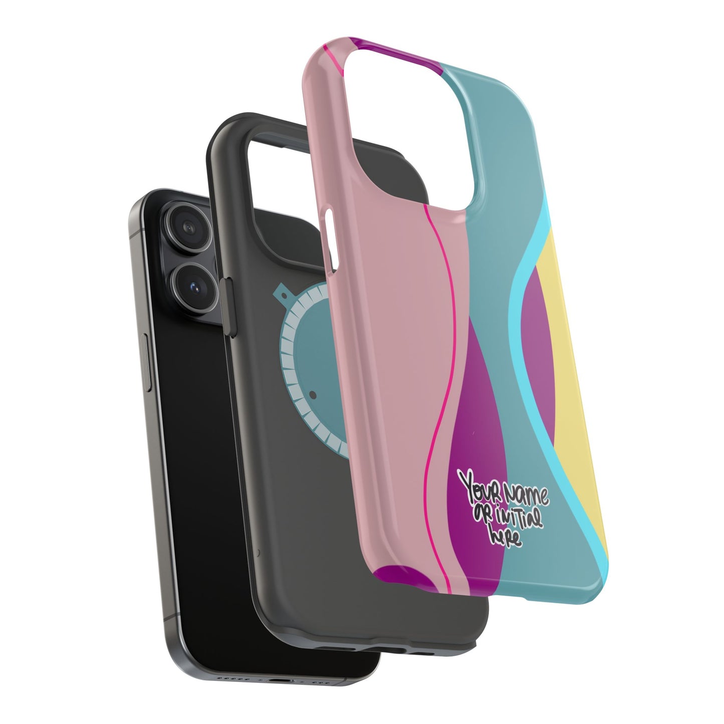 Abstract Colorwave Magnetic Impact Phone Case