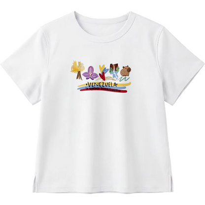 Icons premium white cotton T-shirt Women