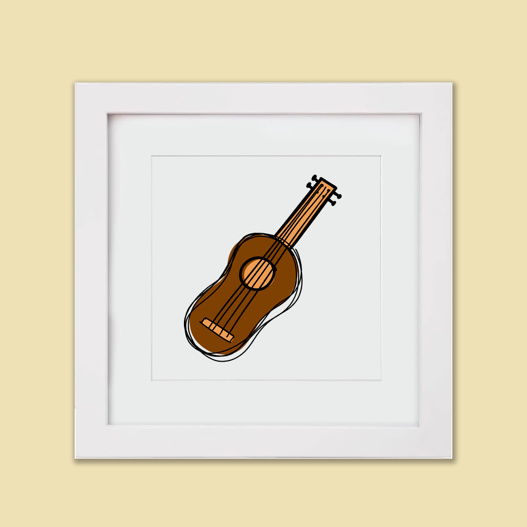Venezuelan Cuatro Framed Wall Art