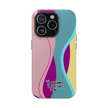 Abstract Colorwave Magnetic Impact Phone Case