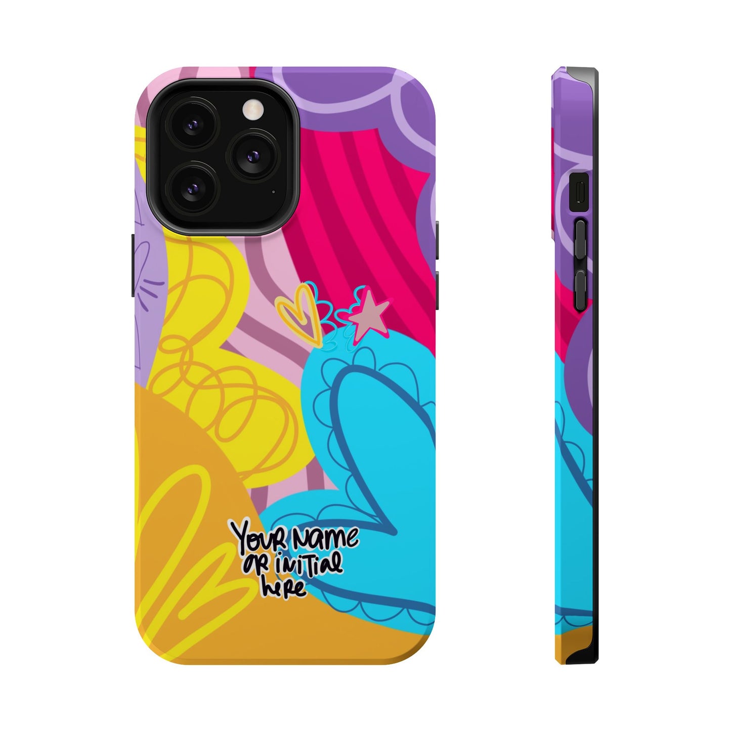Floral Pop Magnetic Impact-Resistant Phone Case
