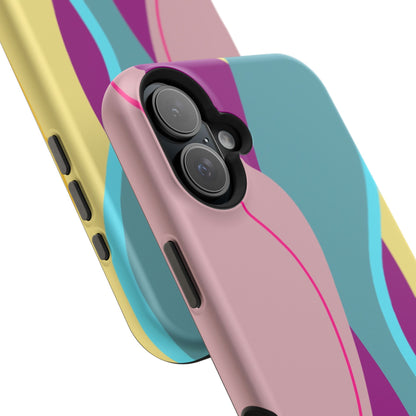 Abstract Colorwave Magnetic Impact Phone Case