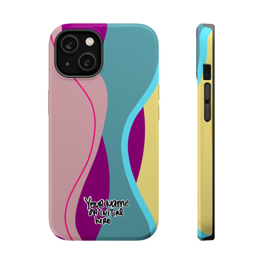 Abstract Colorwave Magnetic Impact Phone Case