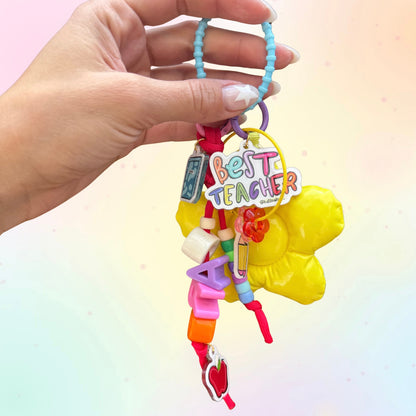 Colorful Teacher BagCharm