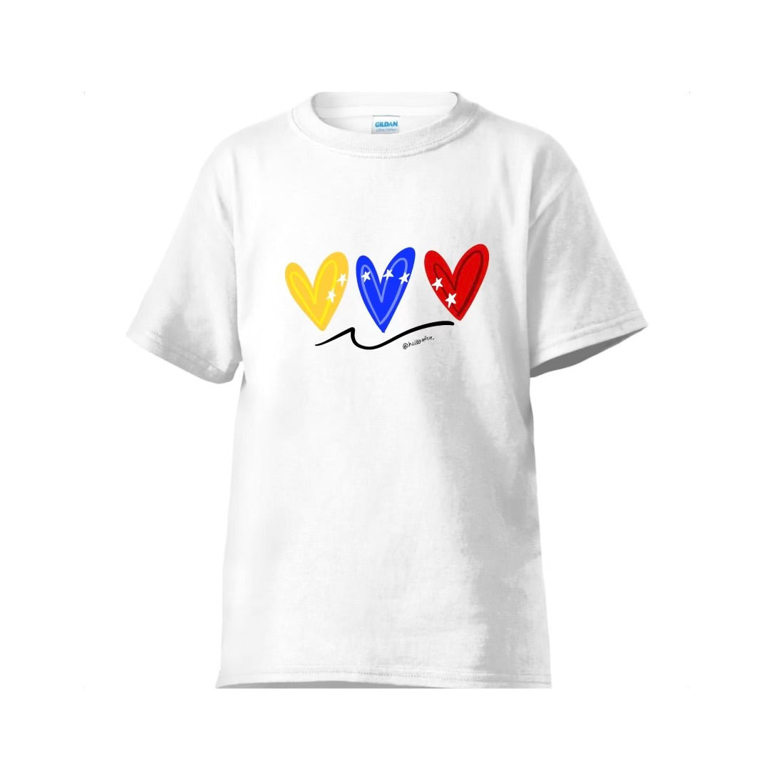 Venezuela - Hearts (7 estrellas) (unisex)