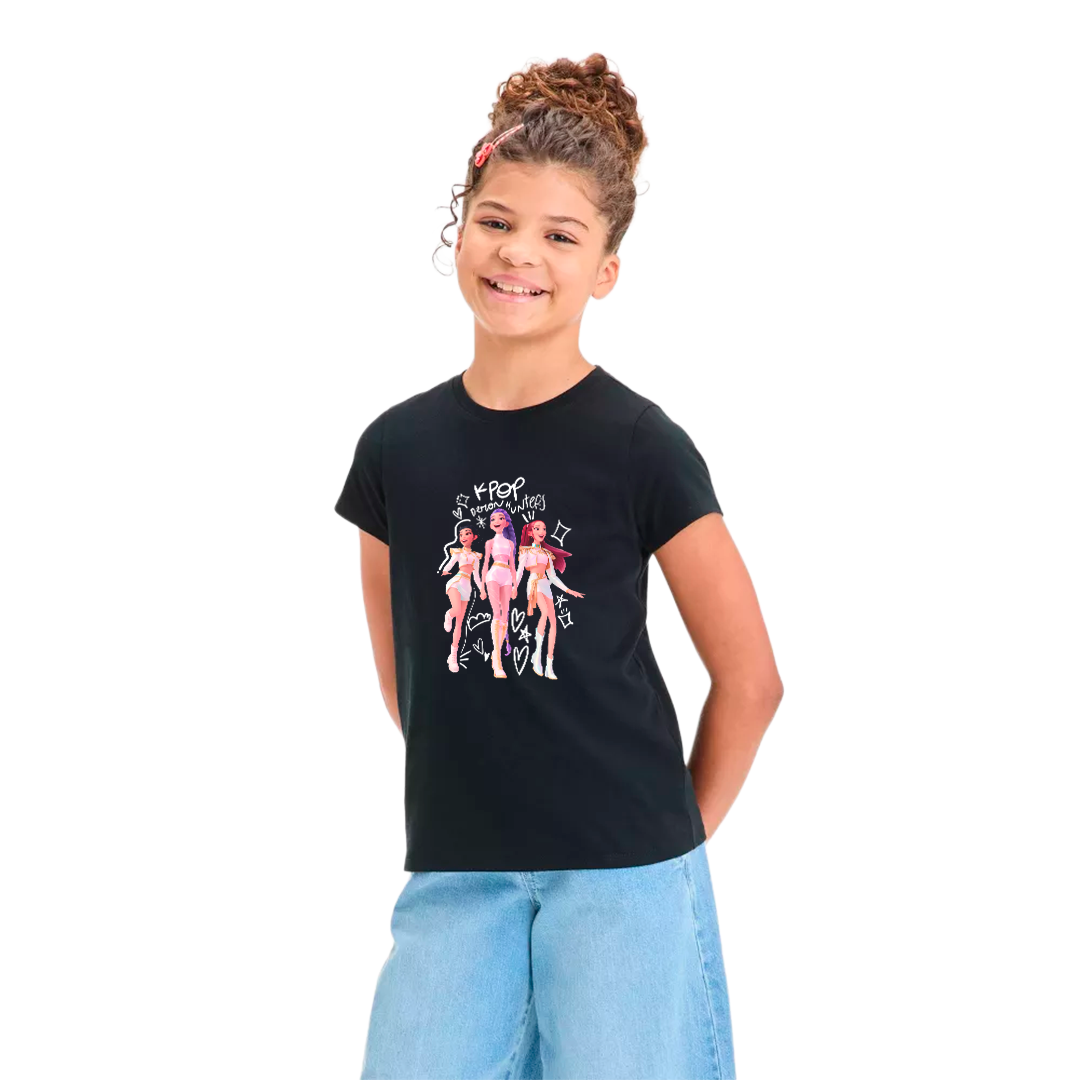 Kpop Demon Hunters T-Shirt - Golden