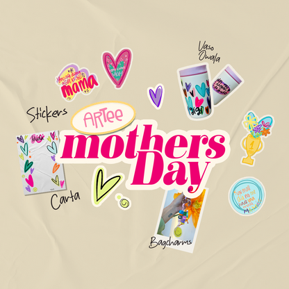 Mother’s Day 💗 | Personalized Coffee Cup 12oz + BagCharm + Stickers