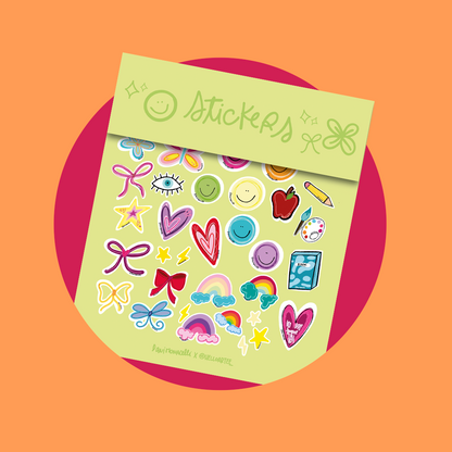 Back to School Stickers 2