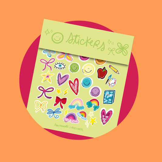 Back to School Stickers 2