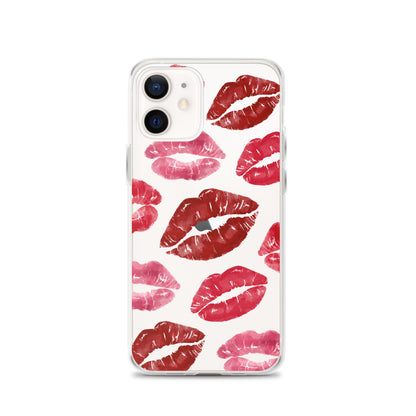 Kisses Clear iPhone Case