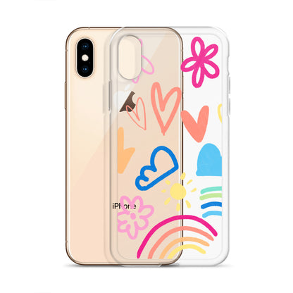 Sunset Clear iPhone Case