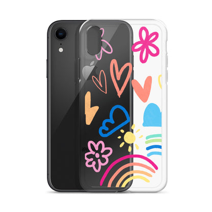 Sunset Clear iPhone Case