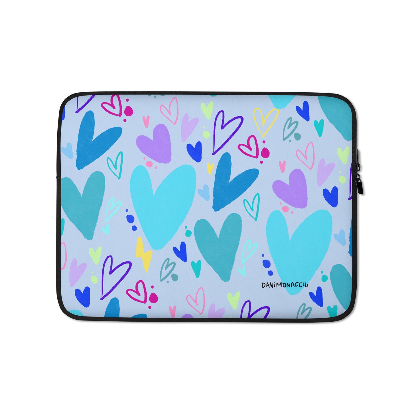 Laptop Sleeve - Colorful hearts