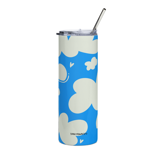 Stainless steel tumbler - Clouds